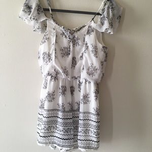 Off the Shoulder Size Small Romper